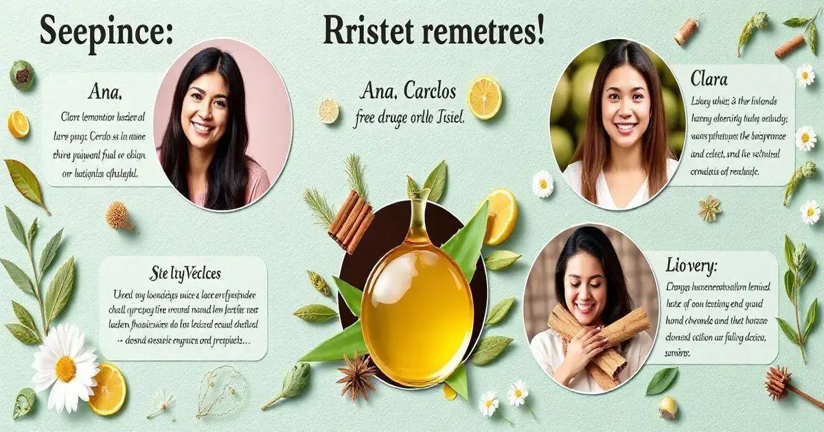 Histórias de Sucesso: Como o Tratamento Natural Mudou Vidas